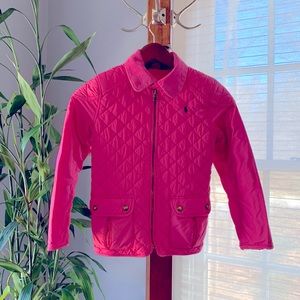 Polo Quilted Jacket, pink